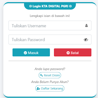 Register PGRI Kab. Bandung - Persatuan Guru Republik Indonesia Cabang Kab. Bandung